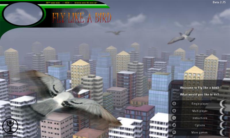 Android application Fly like a bird 3 screenshort