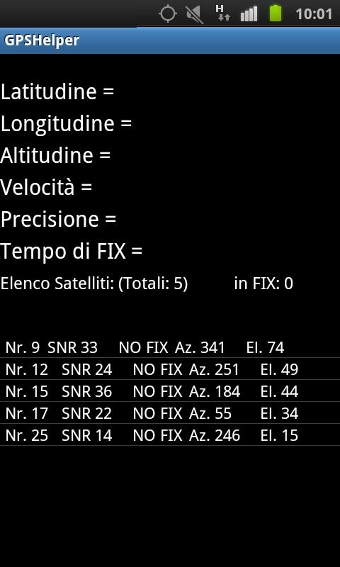 GPSHelper Screen 2