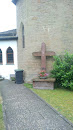 Kreuz an der Kirche