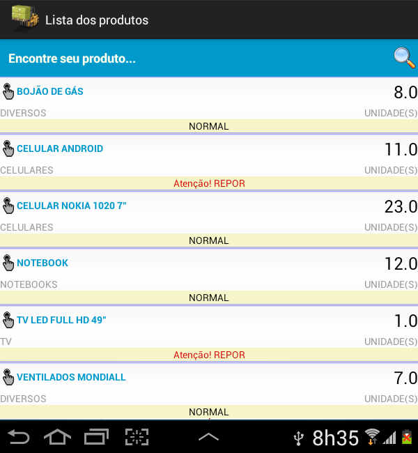 Estoque Fácil Completo Screen 2