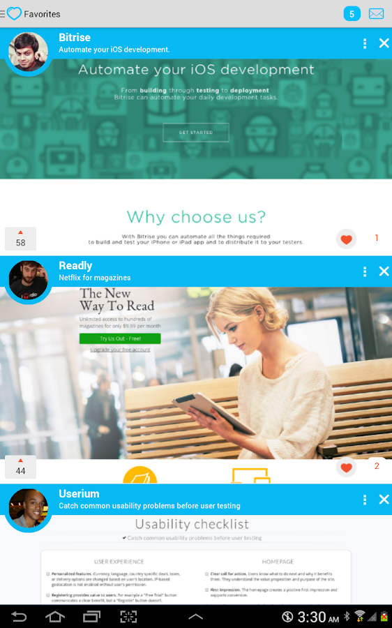    Visual Hunt for Product Hunt- screenshot  