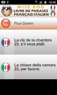 Italian-French phrasebook Screenshots 6