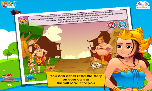 Roro Jonggrang Kids Story Book Screenshots 1