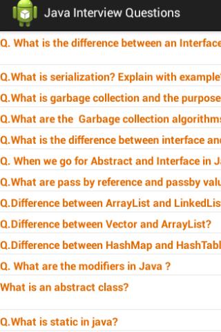 Java J2EE Questions Free