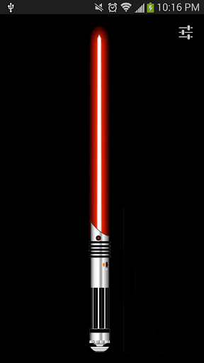 Red Lightsaber Flashlight