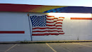 Flag mural