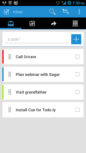 Cue for Todo.ly beta