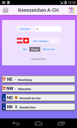 【免費旅遊App】Autokennzeichen A-CH-APP點子