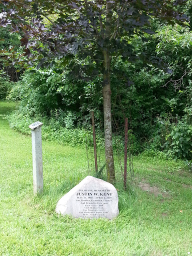 Justin Kent Memorial Tree and Stone
