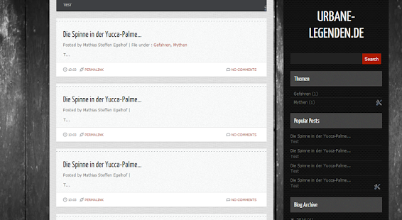 Urbane-Legenden.de Screenshots 1