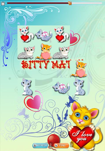 【免費解謎App】Kitty Match Game For Kids Free-APP點子