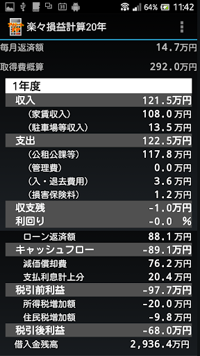 【免費商業App】≪アパートFP≫「楽々損益計算20年」シミュレーションアプリ-APP點子