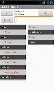 Filipino English Dictionary