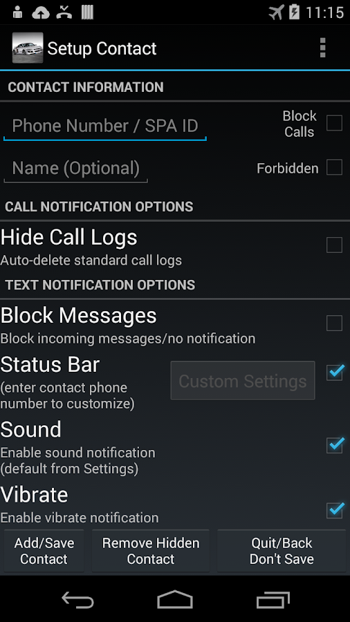 Hide Text/Calls- Wallpaper - Android Apps on Google Play