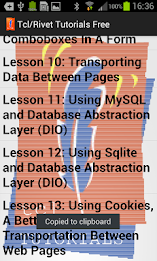 Tutorials in Tcl/Rivet PAID poster 6