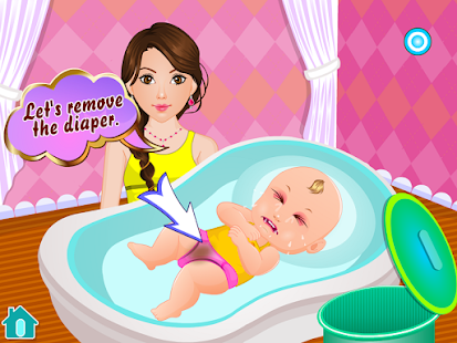 download Mengganti popok bayi game free