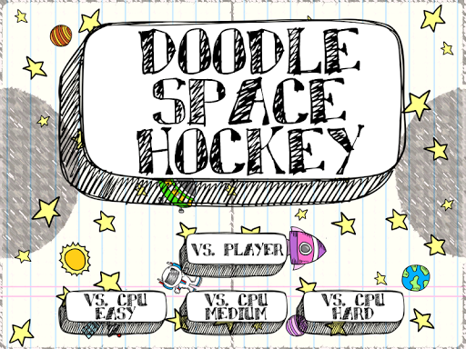 Doodle Space Air Hockey