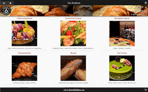 【免費商業App】French Bakery Dubai-APP點子