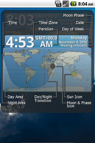 solShadow Widget Screen 1