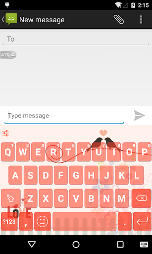 Emoji Keyboard - Lover Bird