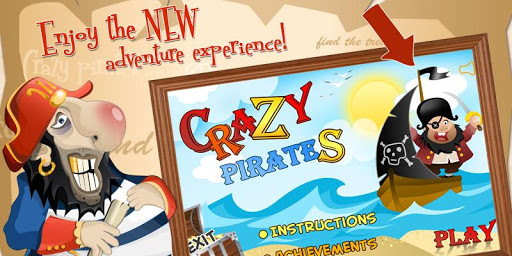 Crazy Pirates TAP Swipe game