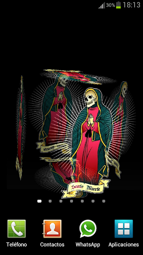 Santa Muerte 3D LWP