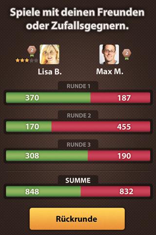 Wordblitz for Friends Screen 2