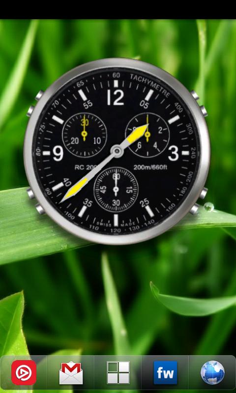 Android application Analog Clock Widget Pack screenshort
