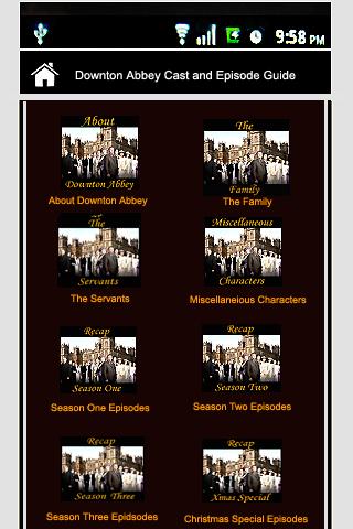 Downton Abbey Cast Episode App