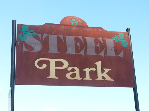 Steel Park Sign