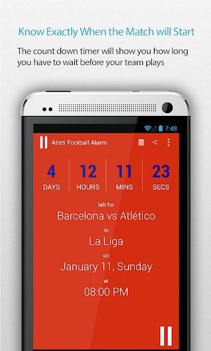 Atleti Football Alarm