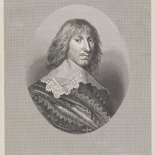 Portret Van Hendrik Casimir I Graaf Van Nassau Dietz Christiaan 