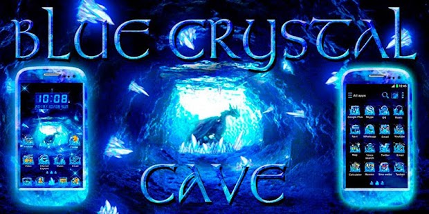 Blue Crystal Cave GO Theme