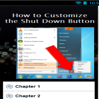 Customize the Shut Down Button