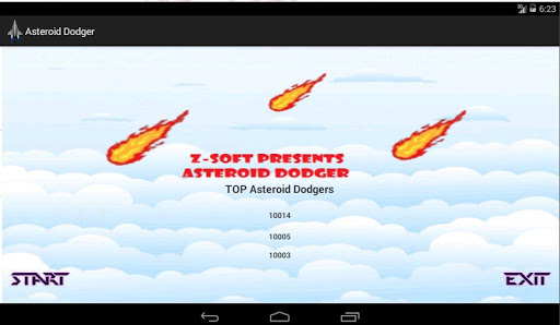 【免費街機App】Asteroid Dodger-APP點子
