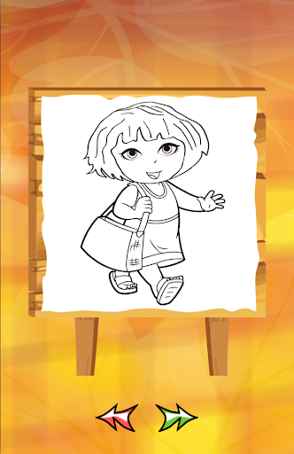 Dora Coloring for kids