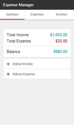 Expense Manager