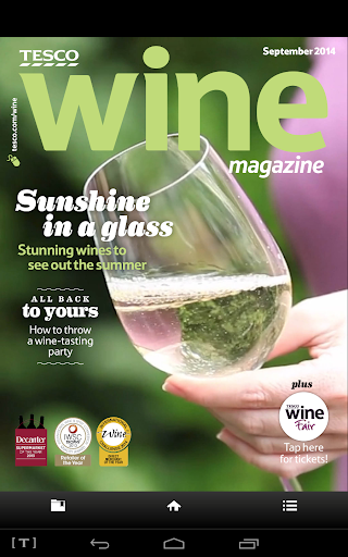Tesco Wine magazine