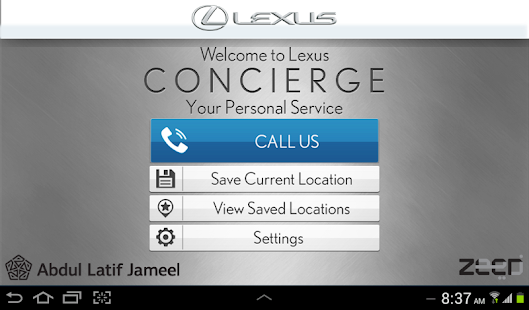 Lexus Concierge Screenshots 1