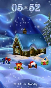 Lastest GO Locker: Silent Christmas APK for Android