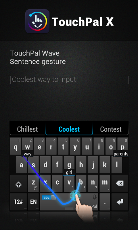 TouchPal X Keyboard - screenshot