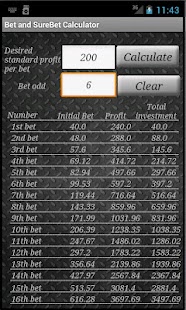 Bet and Surebet Calculator Screenshots 1