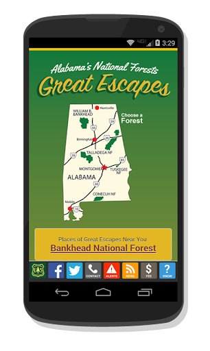 Alabama Great Escapes USFS