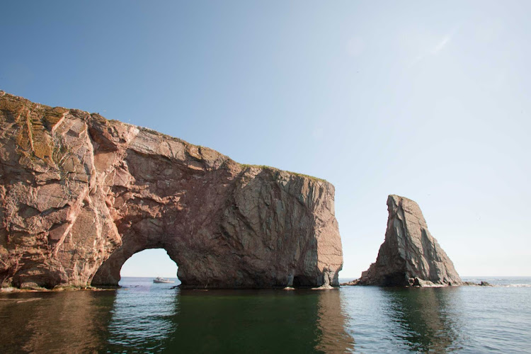 Gaspesie, a national park and peninsula of majestic landscapes in Quebec.