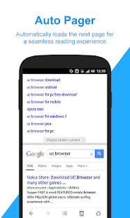 UC Browser for Android - screenshot thumbnail
