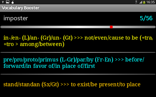 【免費教育App】Vocabulary Booster - Display-APP點子