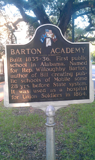 Barton Academy Historical Marker