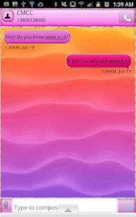 How to install GO SMS - Colorful Waves Gold 1.1 mod apk for laptop