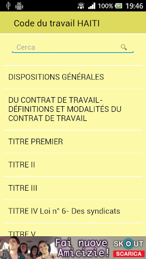 Code du travail de Haïti