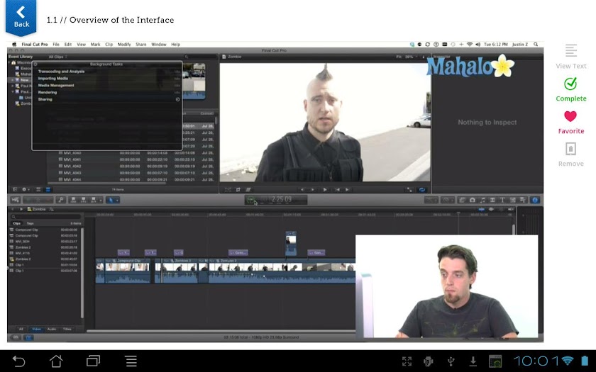 Learn Final Cut Pro X Screen 2